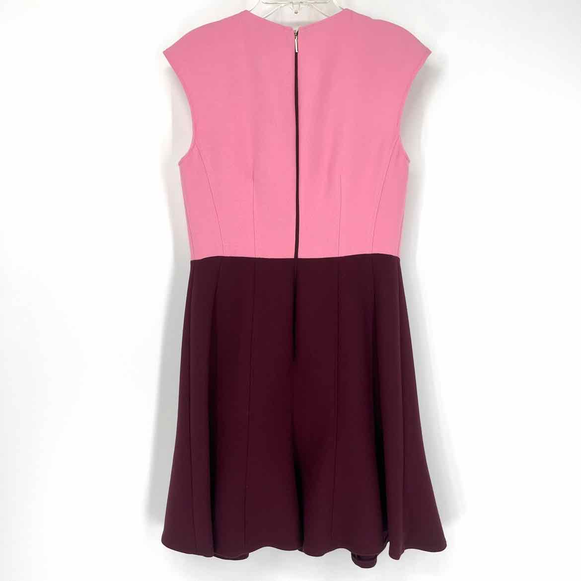 Size 2 KATE SPADE Pink Burgundy Dress Size 2 KATE SPADE Pink Burgundy Dress
