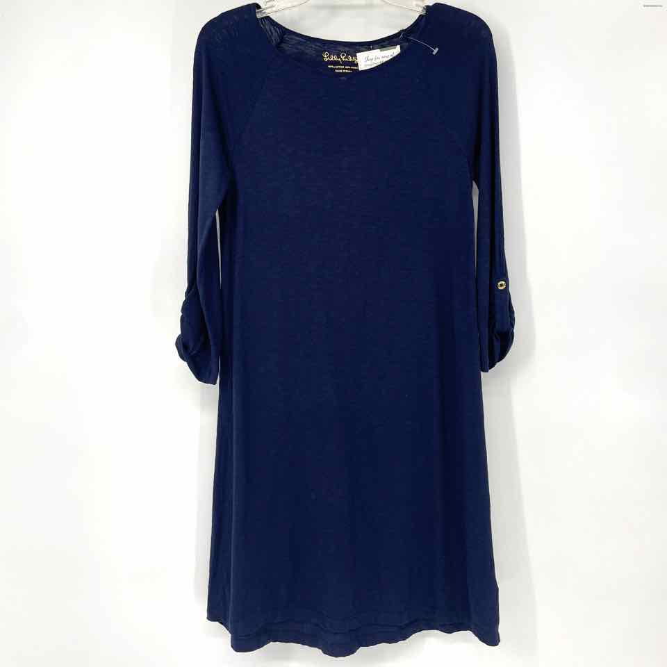 Size X-SMALL LILLY PULITZER Navy Dress Shop Prior Attire Size X-SMALL LILLY PULITZER Navy Dress Shop Prior Attire