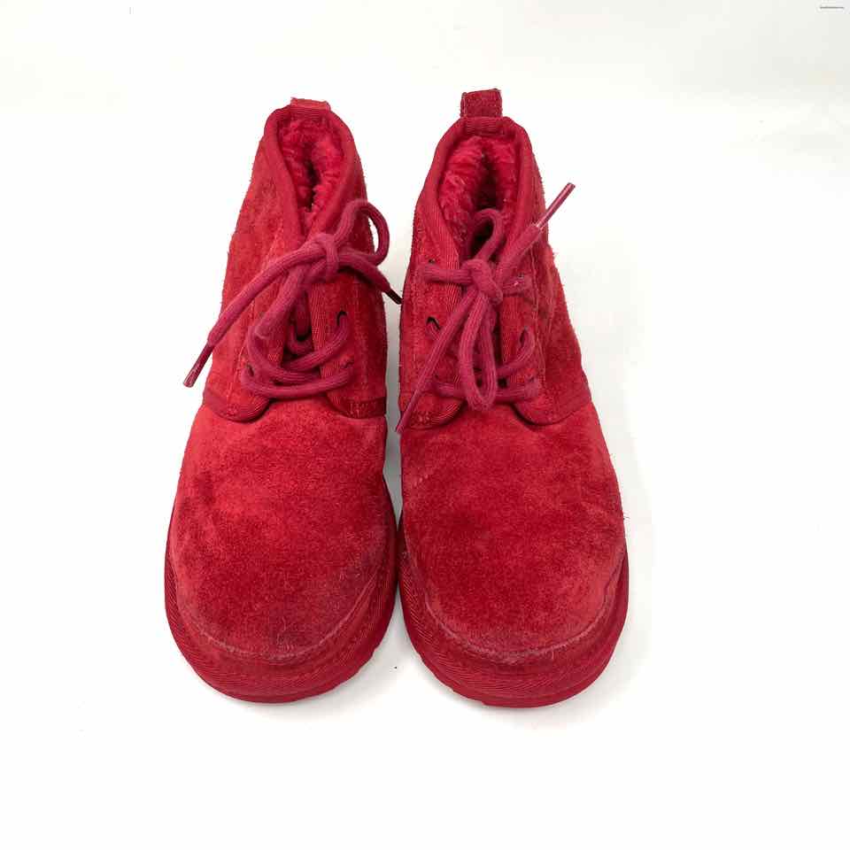 UGG Size 3 Red Girl's Boots