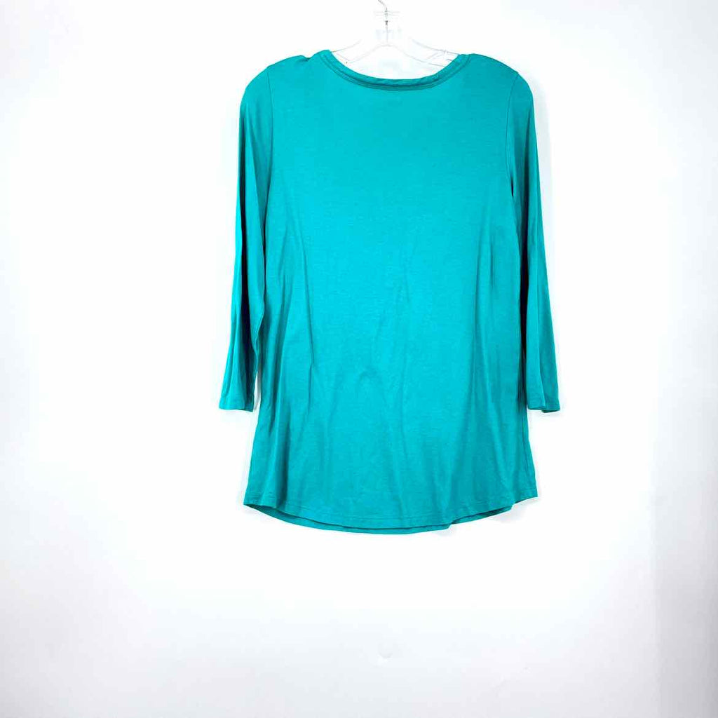 LILLY PULITZER Size MEDIUM Teal Tee