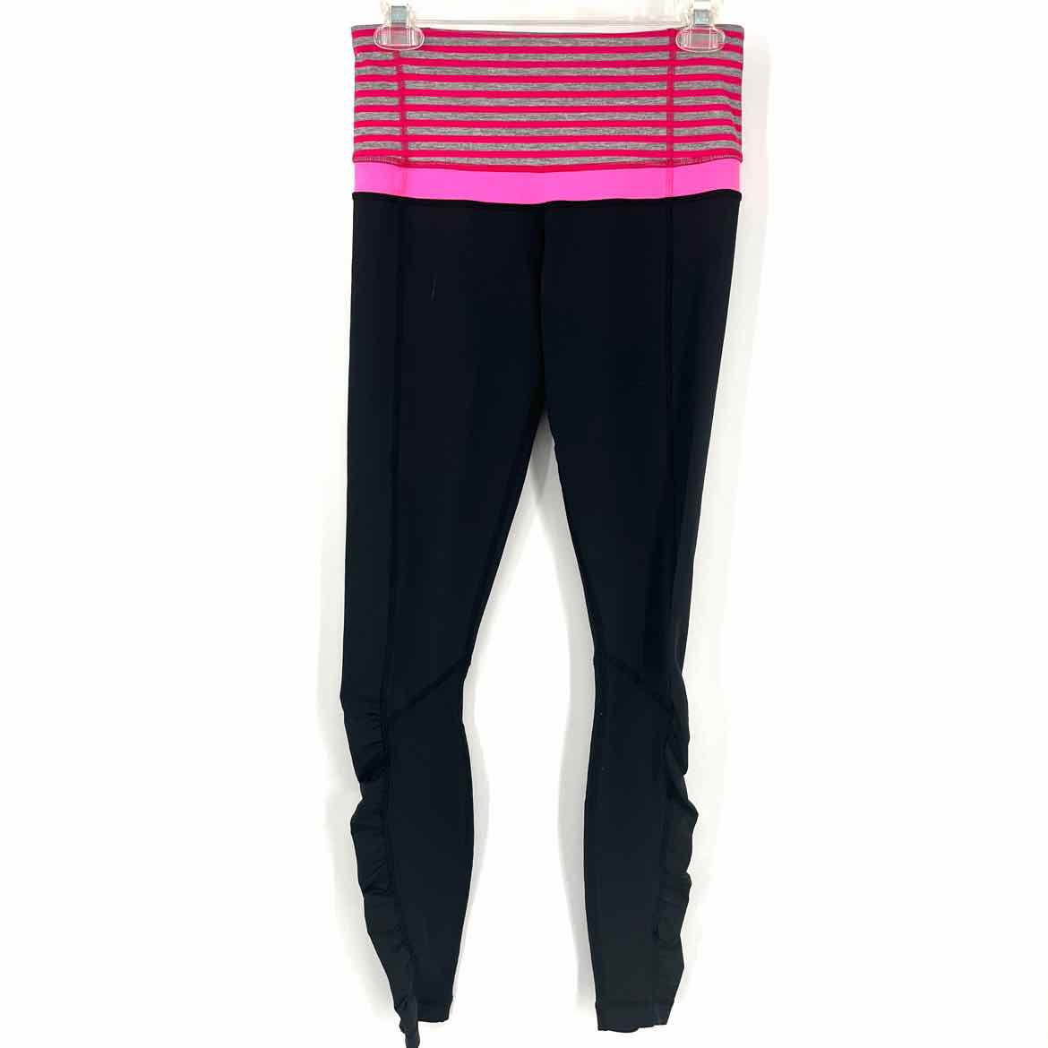 LULULEMON Black Pink Stripe Size 6 Leggings – Shop Prior Attire